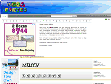 Tablet Screenshot of megafontes.com.br